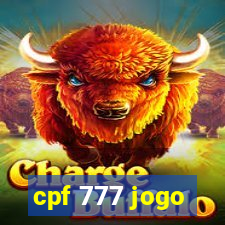 cpf 777 jogo